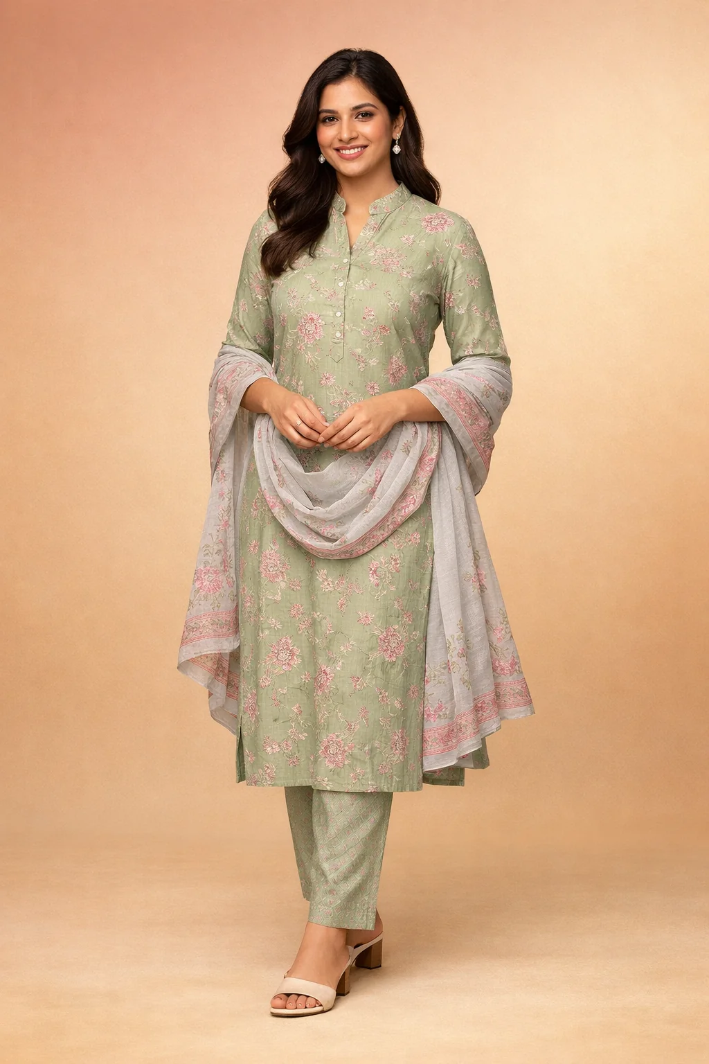 Cotton Luxe Tailored Kurta