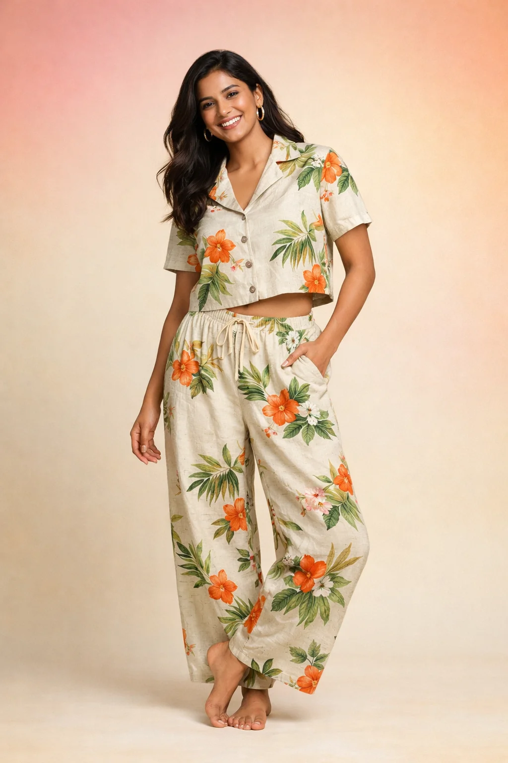 Linen Co-ord Set