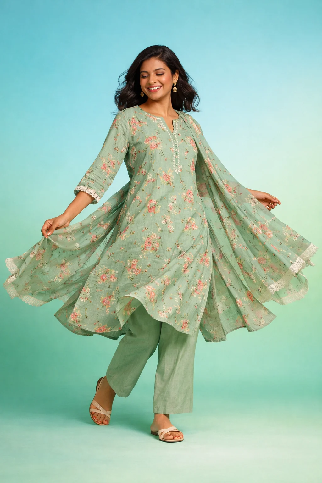 Sukoon Relaxed Fit Kurta Set